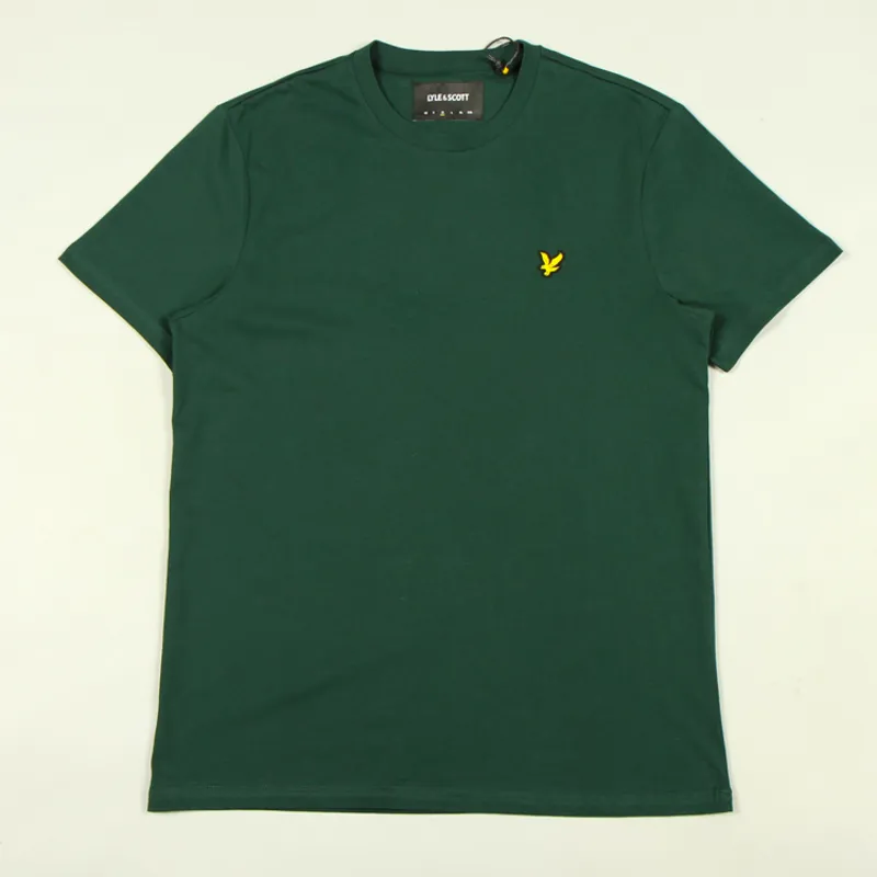 Lyle and Scott Plain T-Shirt - Jade Green